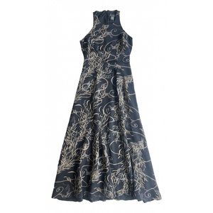 Banana Republic Silk Chiffon Maxi Dress